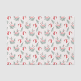 Flamingos & Beach Balls (Design 65 Roze reeks) Tissuepapier