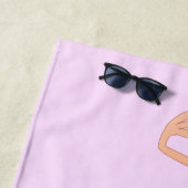 Flamingos Beach Towel Strandlaken (In situ)
