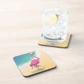 Flamingo's Bier Onderzetter (Rechterzijde)
