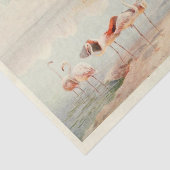 Flamingo's Bird Ephemera Decoupage kunst Tissuepapier (Detail)