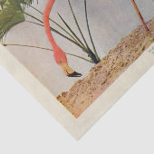 Flamingo's Bird Ephemera Decoupage Tissue Paper Tissuepapier (Detail)