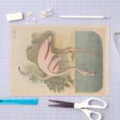 Flamingo's Bird Ephemera Decoupage Tissuepapier (Craft)