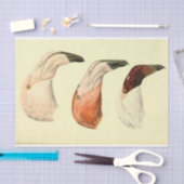 Flamingo's Bird Ephemera Decoupage Tissuepapier (Craft)