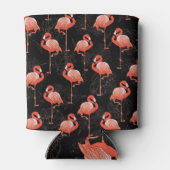 Flamingos Birds:  textielontwerp Blikjeskoeler (Achterkant)
