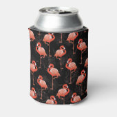 Flamingos Birds:  textielontwerp Blikjeskoeler (Blikje Achterkant)