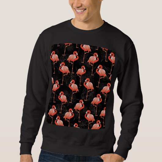 Flamingos Birds: textielontwerp Trui (Voorkant)