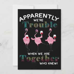 Flamingos   Blijkbaar zijn we problematische vlami Feestdagenkaart