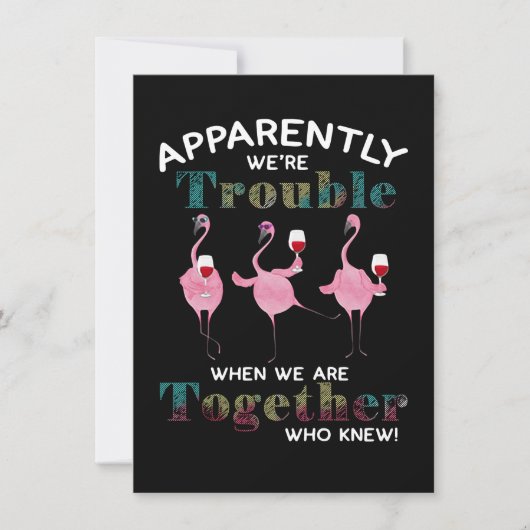 Flamingos | Blijkbaar zijn we problematische vlami Kaart (Voorkant)