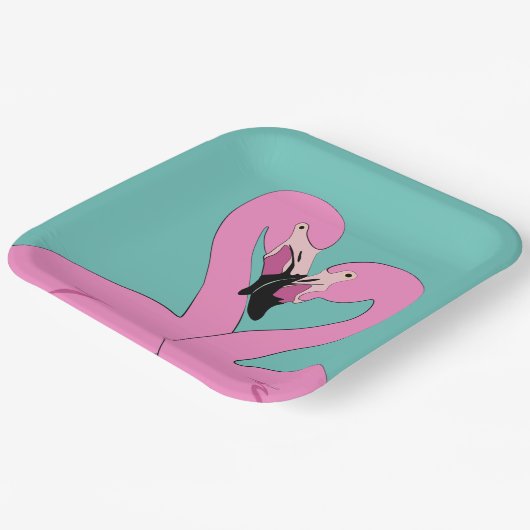 Flamingos Bord (Gebogen)