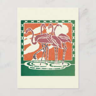 Flamingos Briefkaart