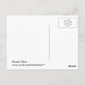 Flamingos Briefkaart (Achterkant)