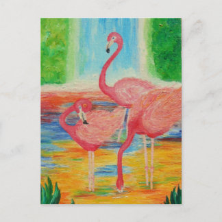 Flamingos Briefkaart