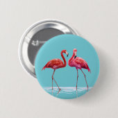 Flamingos Button (Voorkant /achterkant)