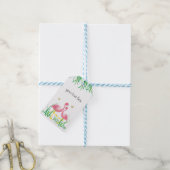 Flamingo's Cadeau Labels Cadeaulabel (Met Touw)