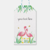 Flamingo's Cadeau Labels Cadeaulabel (Voorkant)