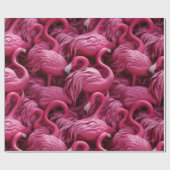 Flamingos Cadeaupapier (Vlak)