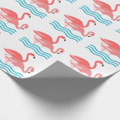 Flamingos Cadeaupapier (Hoek)