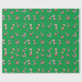 Flamingos Cadeaupapier (Vlak)