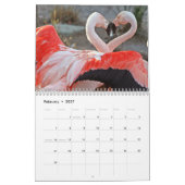 Flamingos Calendar Kalender (Feb 2027)