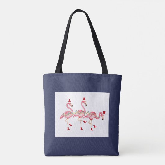 Flamingos Canvas tas (Achterkant)