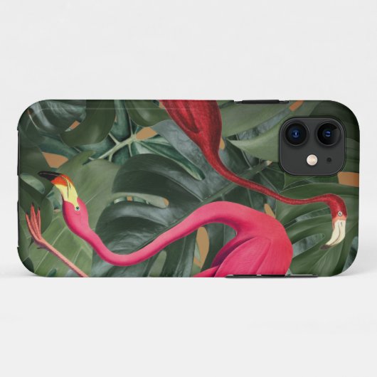 Flamingos Case-Mate iPhone Case (Achterkant (horizontaal))