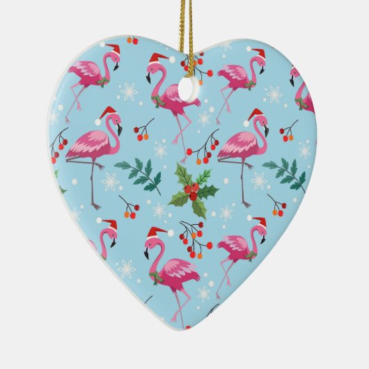 Flamingos Ceramic Ornament (Rechts)