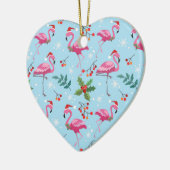 Flamingos Ceramic Ornament (Links)