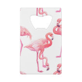 Flamingos Creditkaart Flessenopener (Achterkant)