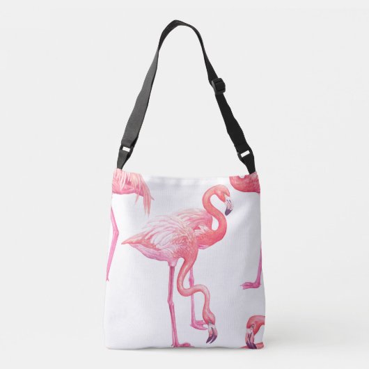 Flamingos Crossbody Tas (Achterkant)