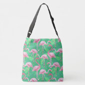Flamingos Crossbody Tas (Achterkant)