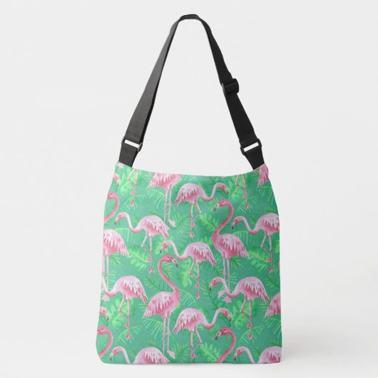 Flamingos Crossbody Tas (Voorkant)