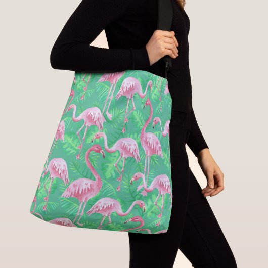 Flamingos Crossbody Tas (Dichtbij)