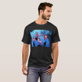 Flamingos Dancing T-shirt (Voorkant volledig)