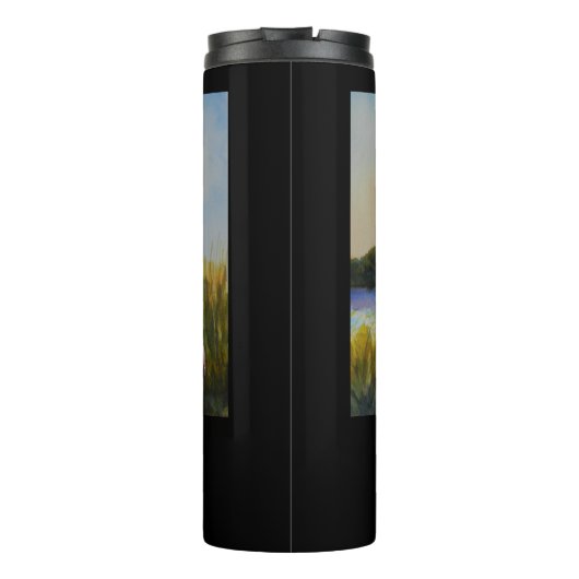 Flamingos - Deserted Island.2 Thermosbeker (Achterkant)