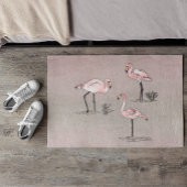 Flamingos Deurmat