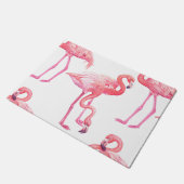 Flamingos Deurmat (Schuin)