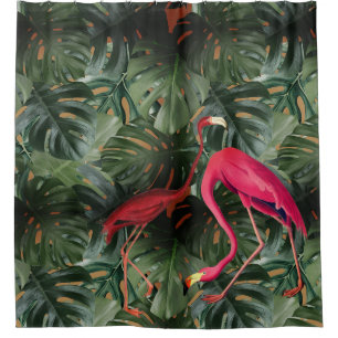 Flamingos Douchegordijn