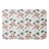 Flamingos en Palm Trees Badmat (Voorkant)