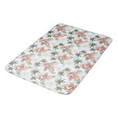 Flamingos en Palm Trees Bath Mat (Gekanteld)