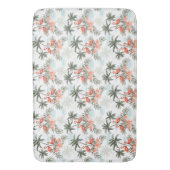 Flamingos en Palm Trees Bath Mat (Voorkant Verticaal)