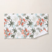 Flamingos en Palm Trees Bath Towel Set Bad Handdoek (Handdoek)