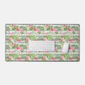 Flamingos en Stripes Bureaumat (Keyboard & Muis)