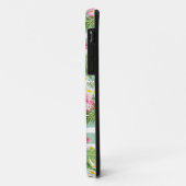 Flamingos en Stripes Case-Mate iPhone Case (Achterkant/links)