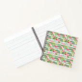 Flamingos en Stripes Notitieboek (Binnen)