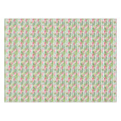 Flamingos en Stripes Tafelkleed (Voorkant (Horizontaal))