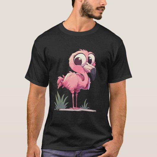 Flamingo's Flamingo T-shirt (Voorkant)