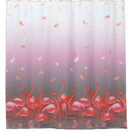 Flamingos Flamingos Douchegordijn