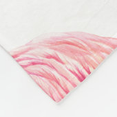 Flamingos Fleece Deken (Hoek)