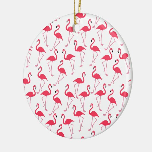 flamingos Flimingos Keramisch Ornament (Links)