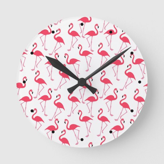 flamingos Flimingos Ronde Klok (Voorkant)